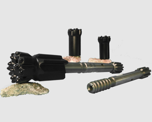 T51 Bourrage à marteau de pointeur de diamètre de 89 mm à 127 mm pour le forage au marteau de pointeur