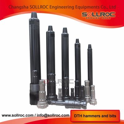 Outils de forage DTH pour le forage de trous profonds (diamètre de 76-203mm) pour l'exploitation minière