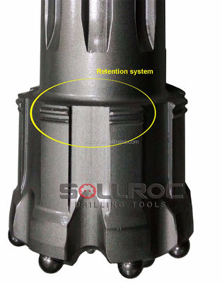 SOLLROC 5 pouces SRC543 acier carbureux haute durabilité RC perceuse à face plate, convexe et concave