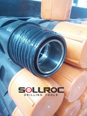 114 mm de diamètre 3 m de longueur Tuyau de forage RC à double paroi avec fil Metzke de 4' pour le forage d'échantillonnage de circulation inverse