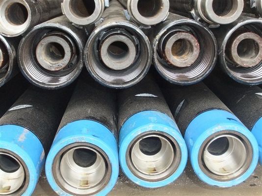 114 mm de diamètre 3 m de longueur Tuyau de forage RC à double paroi avec fil Metzke de 4' pour le forage d'échantillonnage de circulation inverse