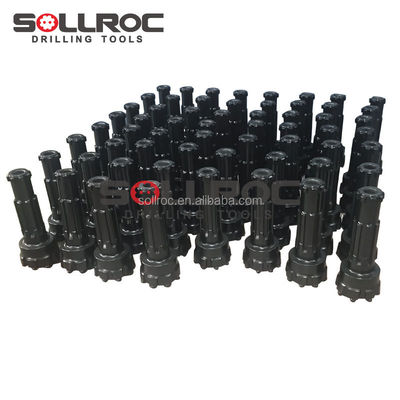 DHD380 8 Inch DTH Drill Bits with Carburized Steel Construction and 1 Year Warranty for Water Well Drilling