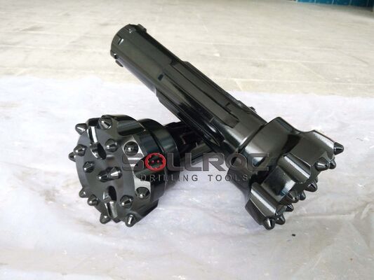 Foret de forage DTH haute performance en acier cémenté de 5 pouces pour l'exploitation minière et le forage de puits d'eau