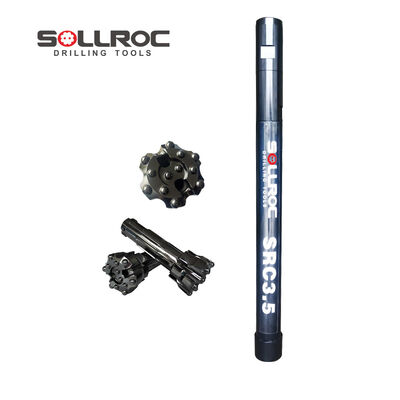 Marteau RC à circulation inverse de 3,5 pouces pour une récupération maximale du matériau avec une construction en métaux durcis