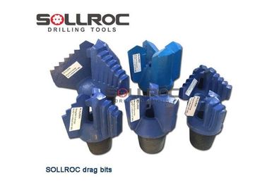 Connexion à fil Chevron Drag Drill Bit Traitement de forgeage API 3 1/2 " REG personnalisé