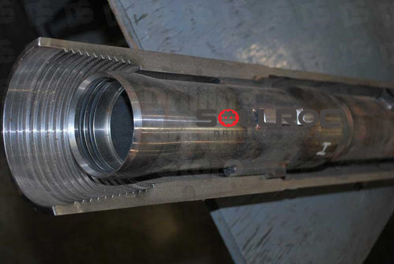 Pipe à double paroi soudés noir de 8 mm de 3 à 6 m, résistante à la corrosion et à l'abrasion